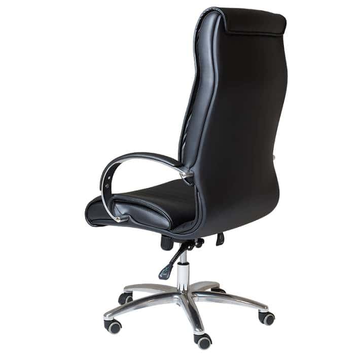 Black Leather Office Chair