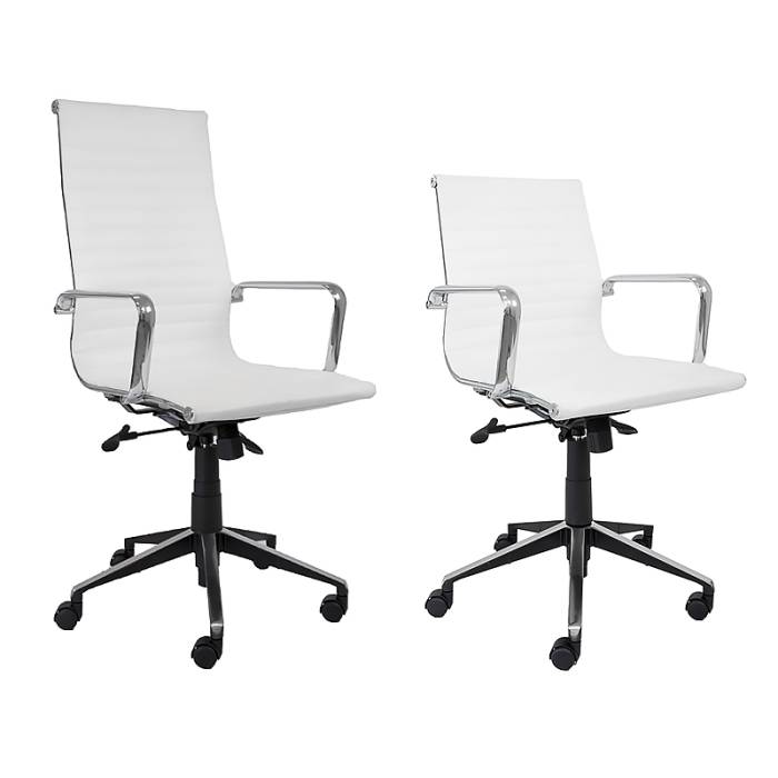 White Conference Chairs