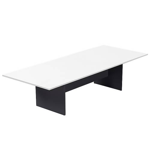 White Boardroom Table