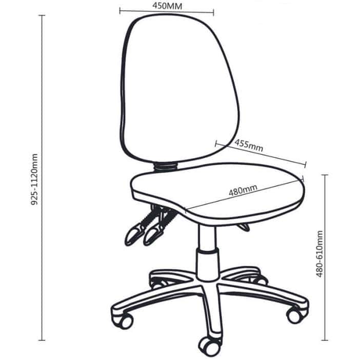 YS08 Typist Chair